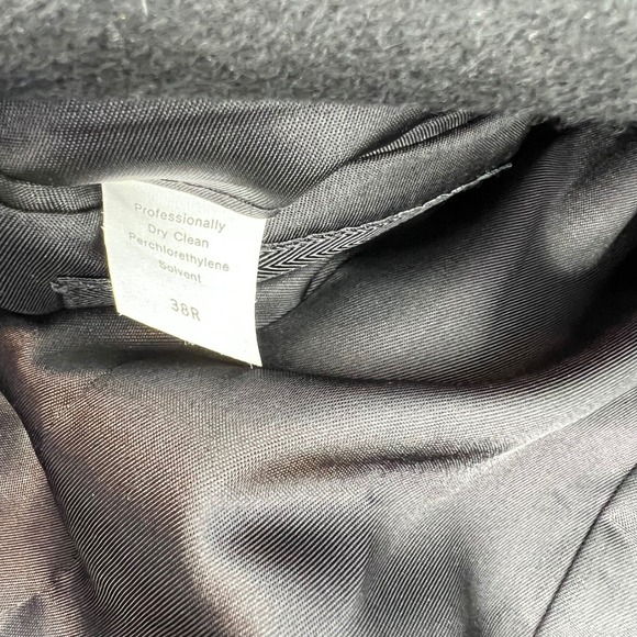 Amherst & Brock Made in USA Black Camelhair Blazer Today's Man 38R - Picture 9 of 14